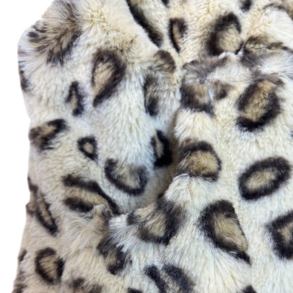 Widgeon Baby Leopard Print Faux Fur Vest Brown & Animal Pattern Size18M - New - Picture 4 of 8